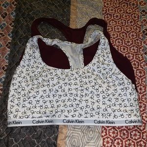 Two Calvin Kevin Bralettes